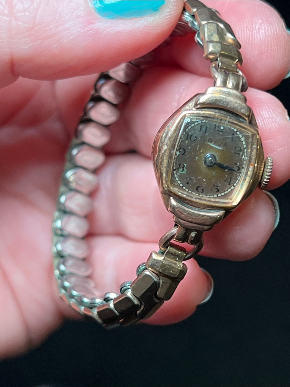 Antique Watch Lot Driva Ombré 10K Gold Filled Stratford USA & Cafaro Duro Brite - Picture 10 of 10